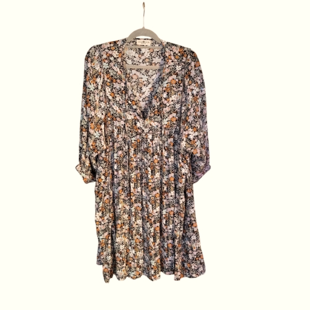 Natural Life floral mini dress XL